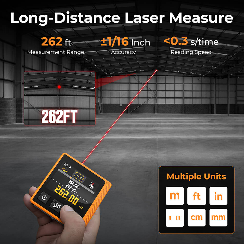 CIGMAN CD-80 Laser Tape Measure