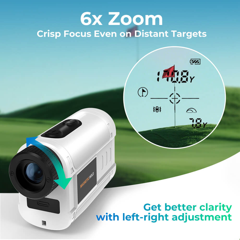 CIGMAN CT-1200 1312 Yards Golf Rangefinder