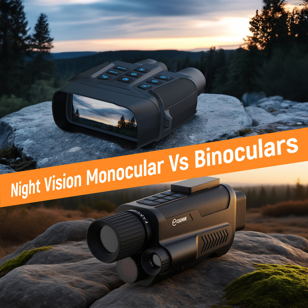 Best Guide Of Night Vision Monocular Vs Binocular In 2025|CIGMAN