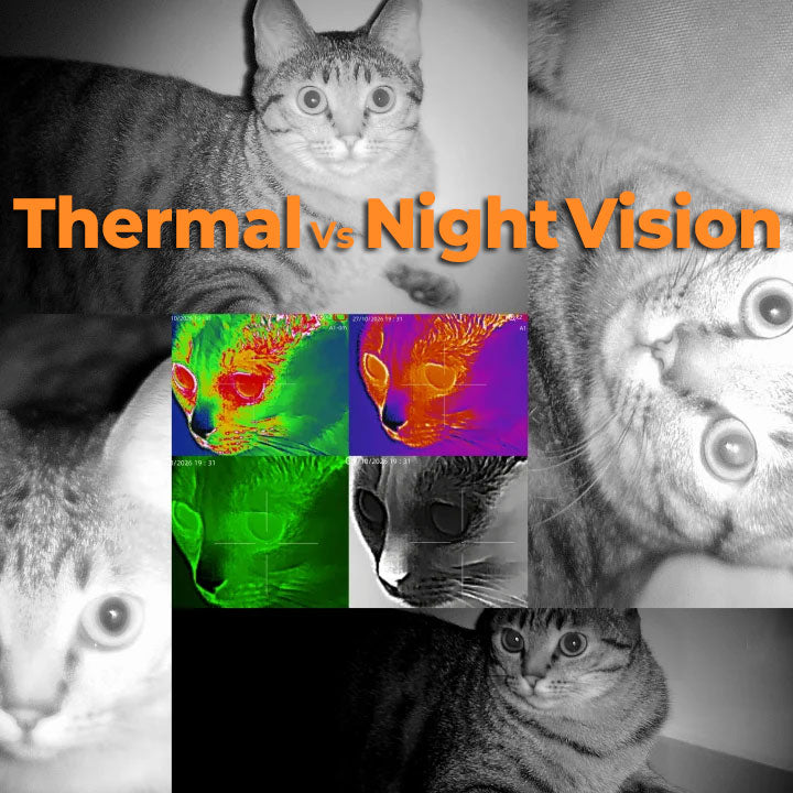 Thermal vs. Night Vision Imaging