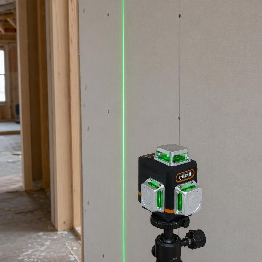 How to Check If a Wall Is Plumb With a Laser Level