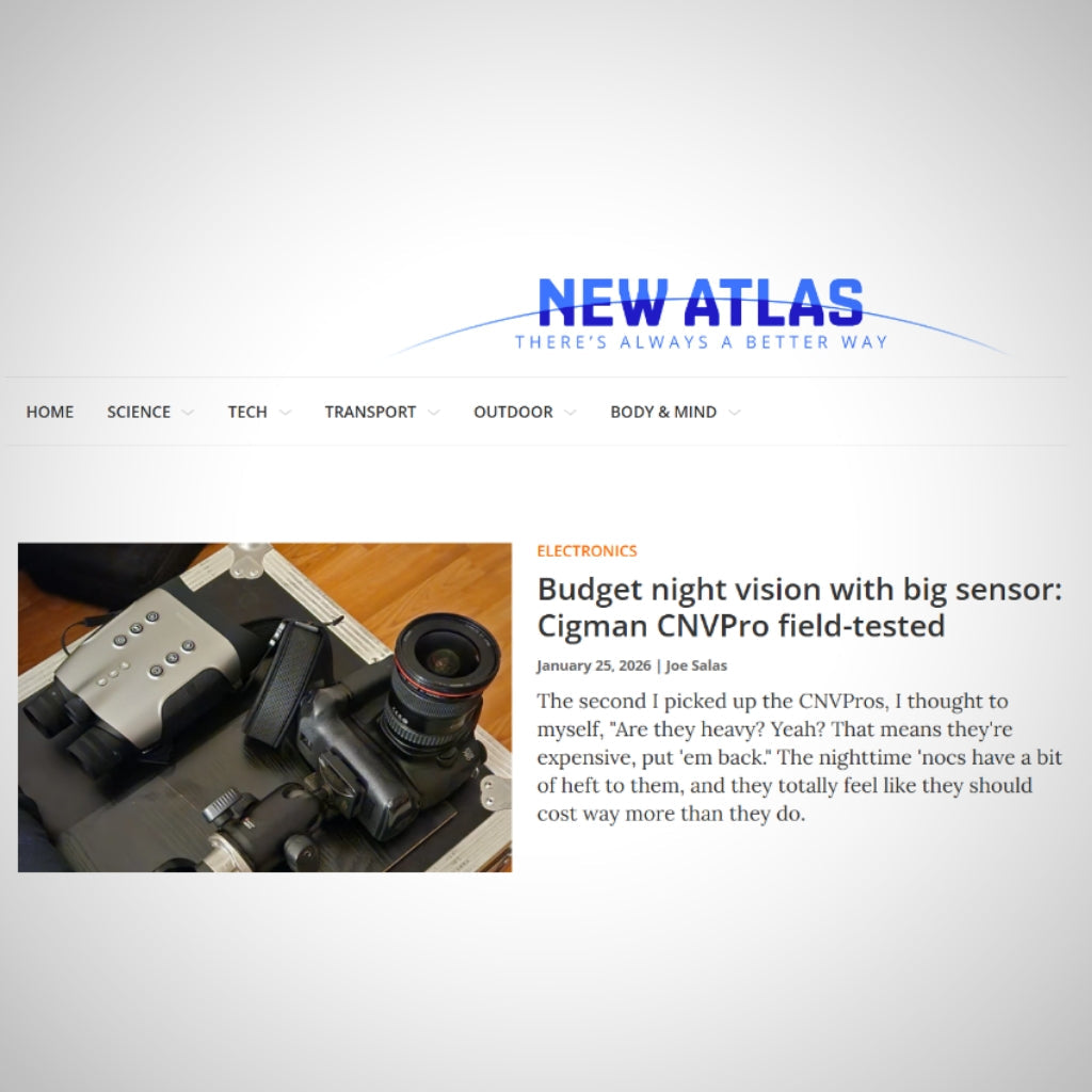 New Atlas Review: CIGMAN CNVPRO Night Vision Binoculars