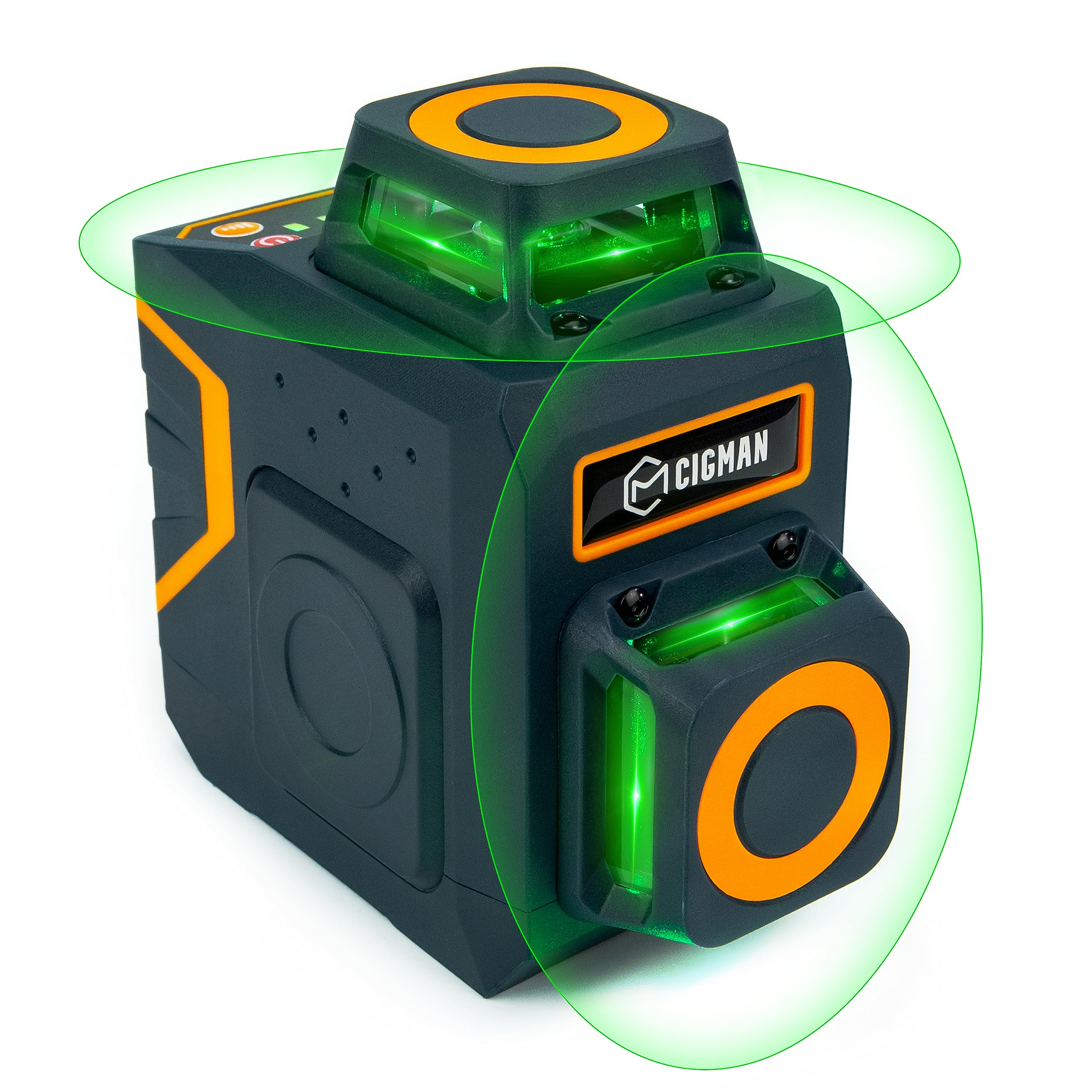 Niveau laser vert Cigman - 3 x 360° (vendeur tiers - via coupon) –