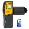 CIGMAN CLD-100 Laser Detector for Line Laser Level, Green Laser and Red Beam Receiver for Pulsing Line Lasers Up to 165ft, Digital Laser Receiver with Three-Sided LED Displays, Rod Clamp Included
