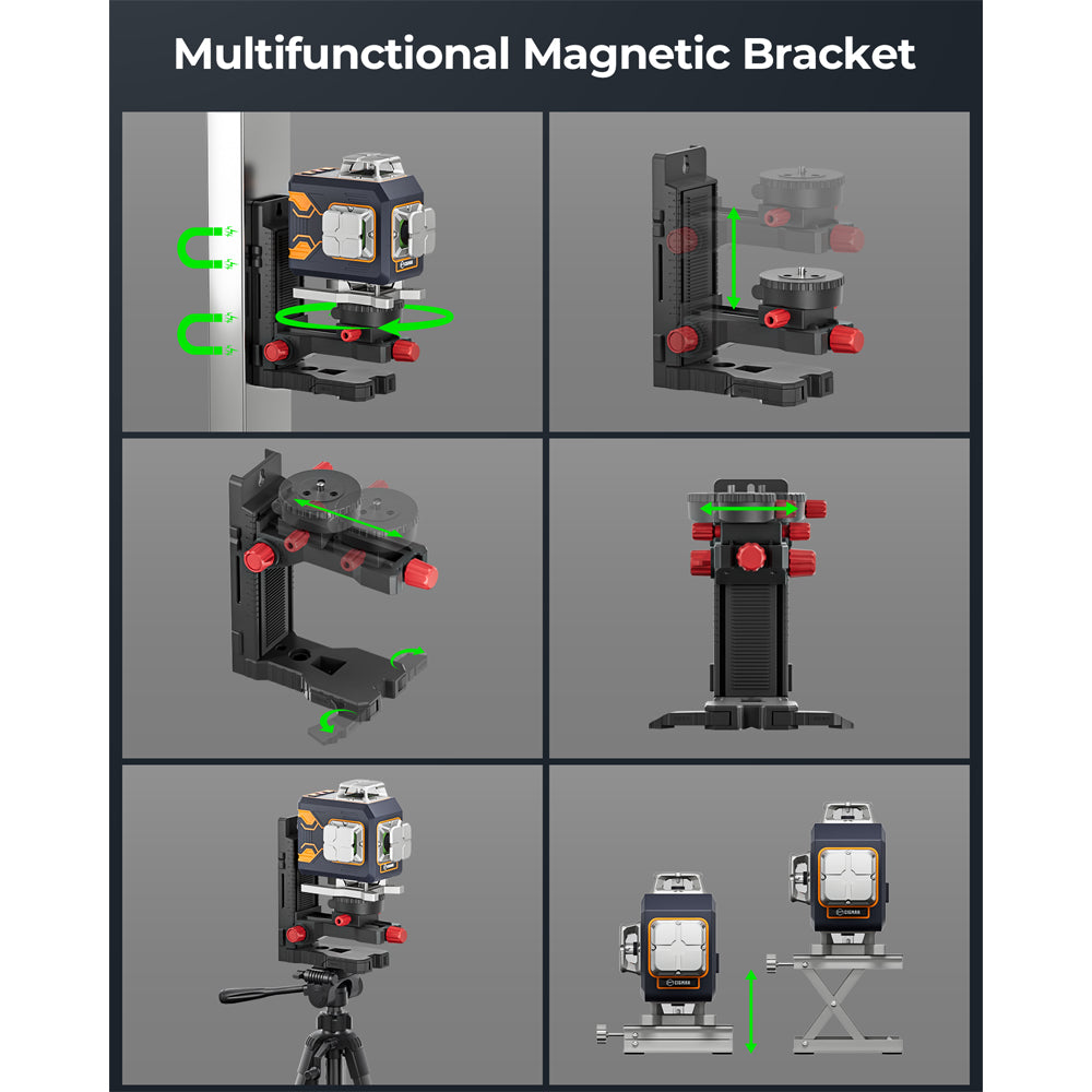 CIGMAN CM-S02 4x360° 16 Lines Laser Level