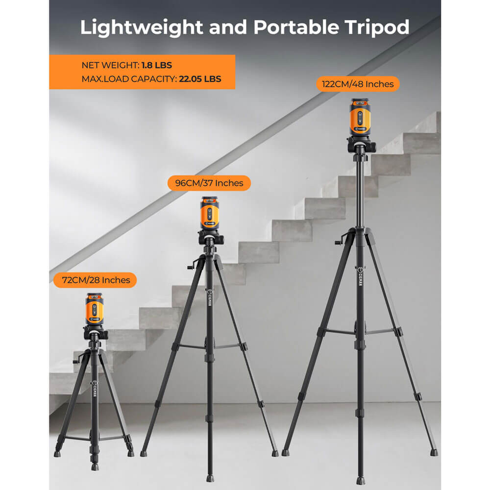 CIGMAN CM-505 360° Laser Level with Tripod