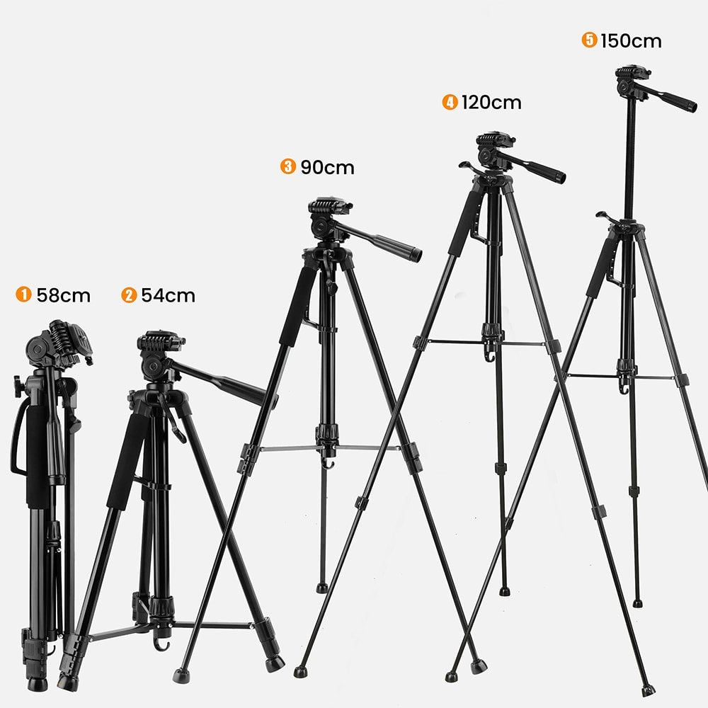 CIGMAN CAT01 1.5m Laser Tripod Telescoping Pole with 1/4-Inch by 20-Inch Laser Mount