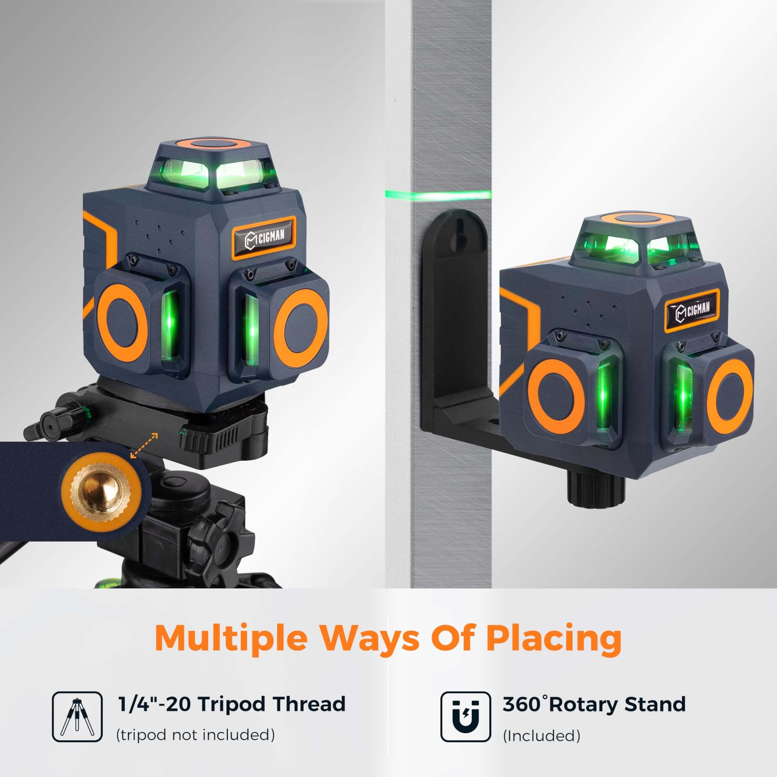 CIGMAN CM-701SE 12 Lines Laser Level - Cigman