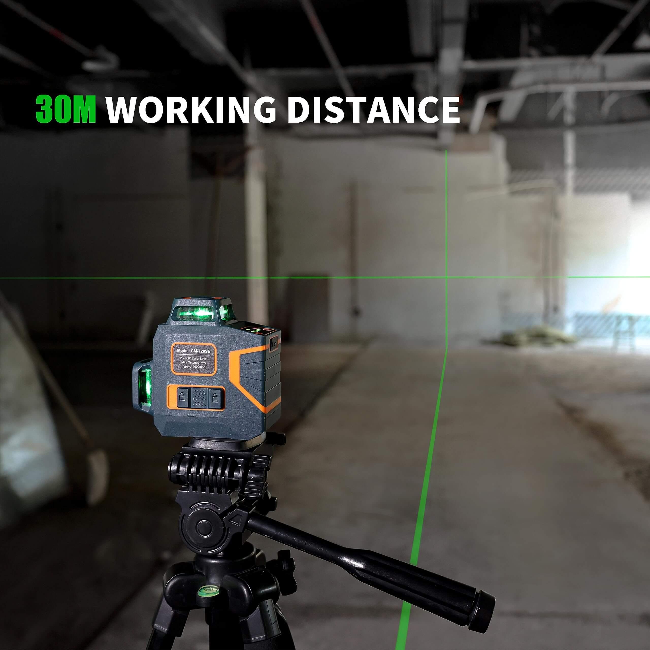 CIGMAN CM-720SE 8 Lines Laser Level - Cigman