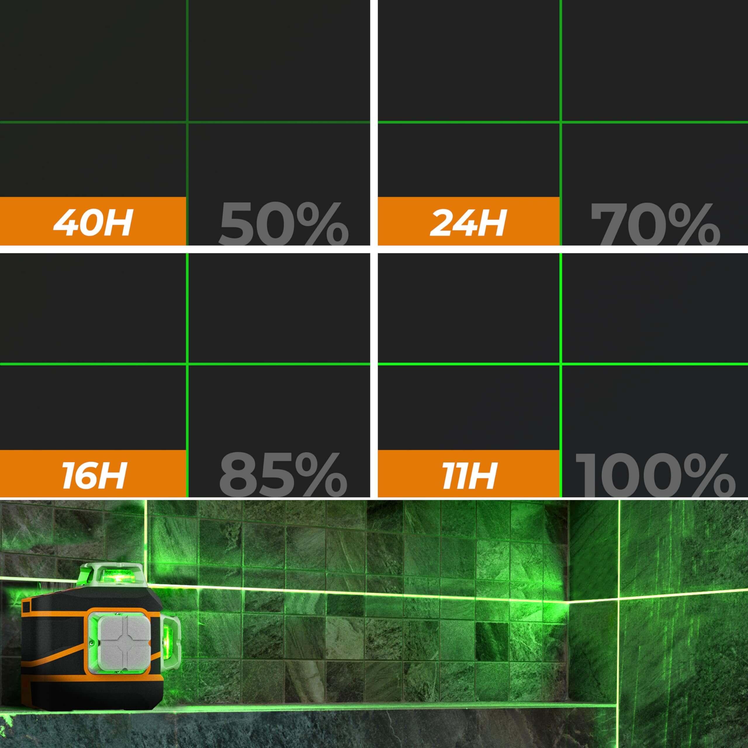 CIGMAN CM-801 3x360°3D Laser Level - Cigman