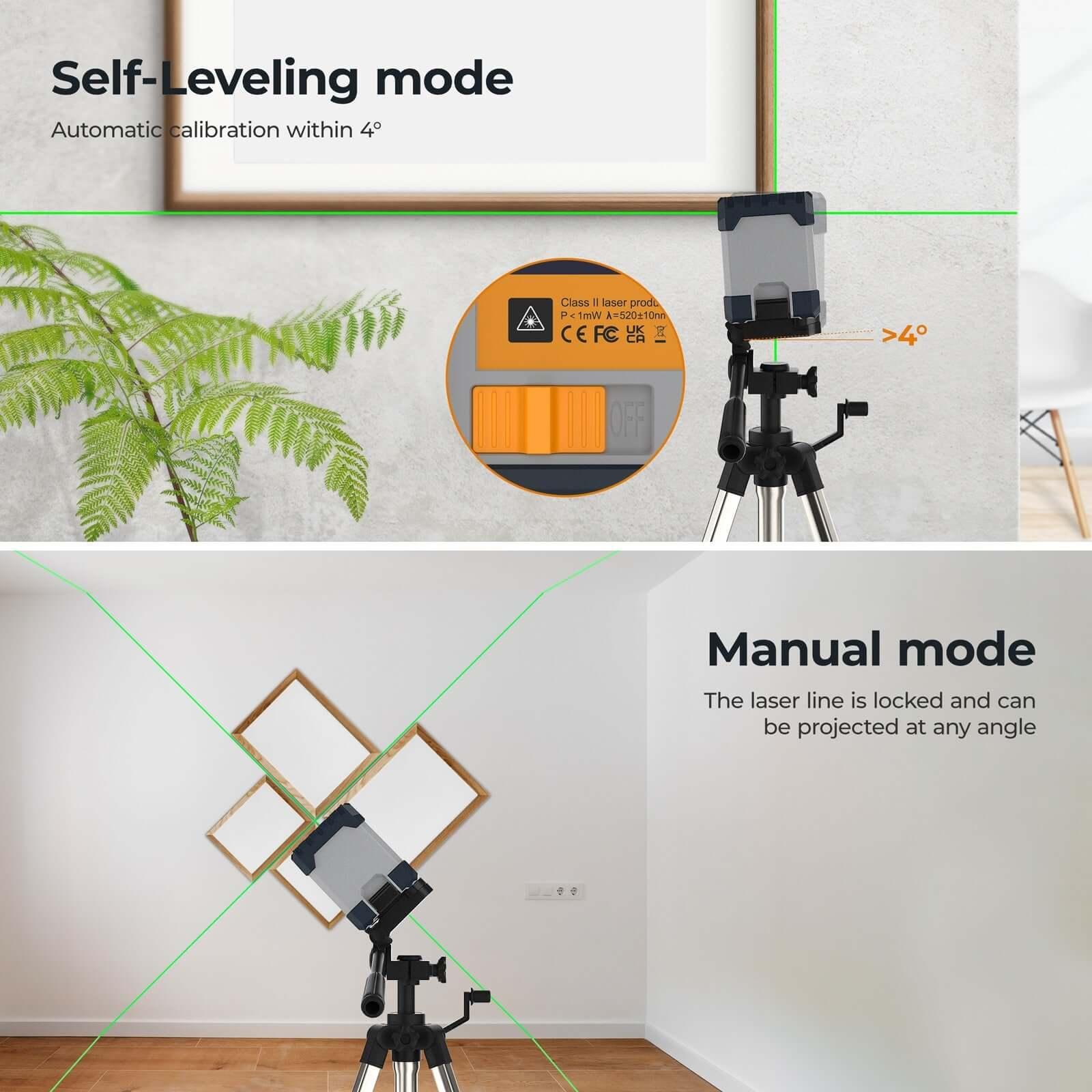 CIGMAN CM-G02 2 Lines Laser Level - Cigman