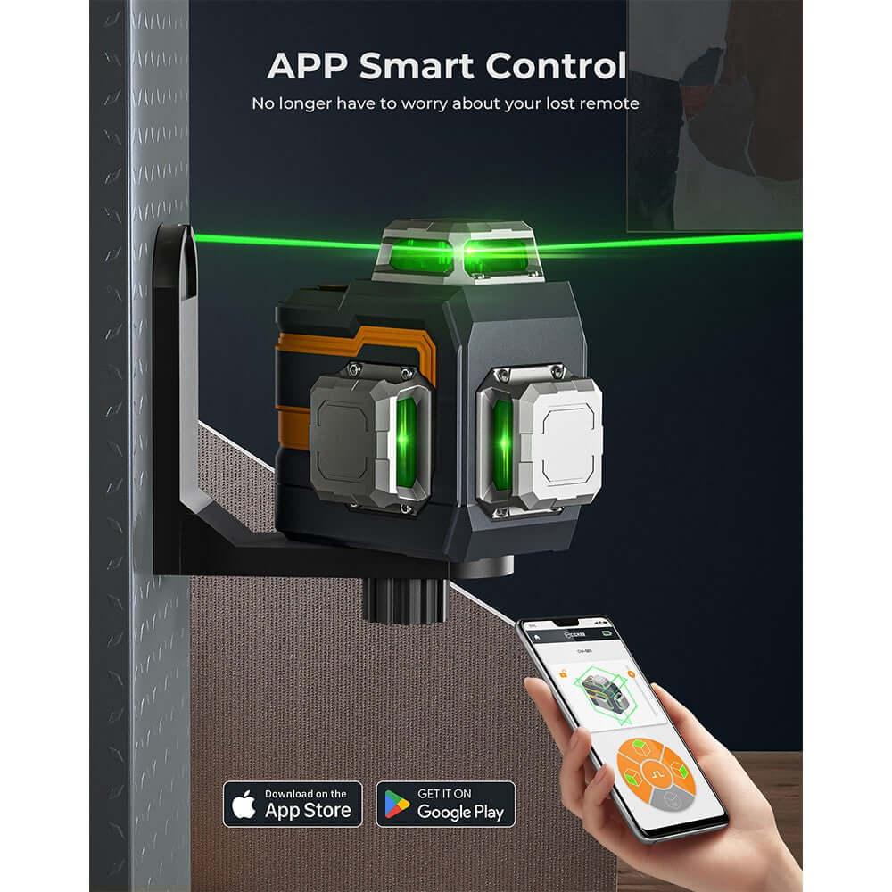 CIGMAN CM-S01 12 Lines Laser Level With APP Control - Cigman