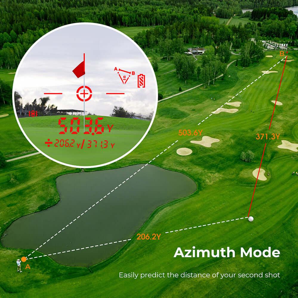 CIGMAN CT-1000PRO 1200 Yards Golf Rangefinder - Cigman